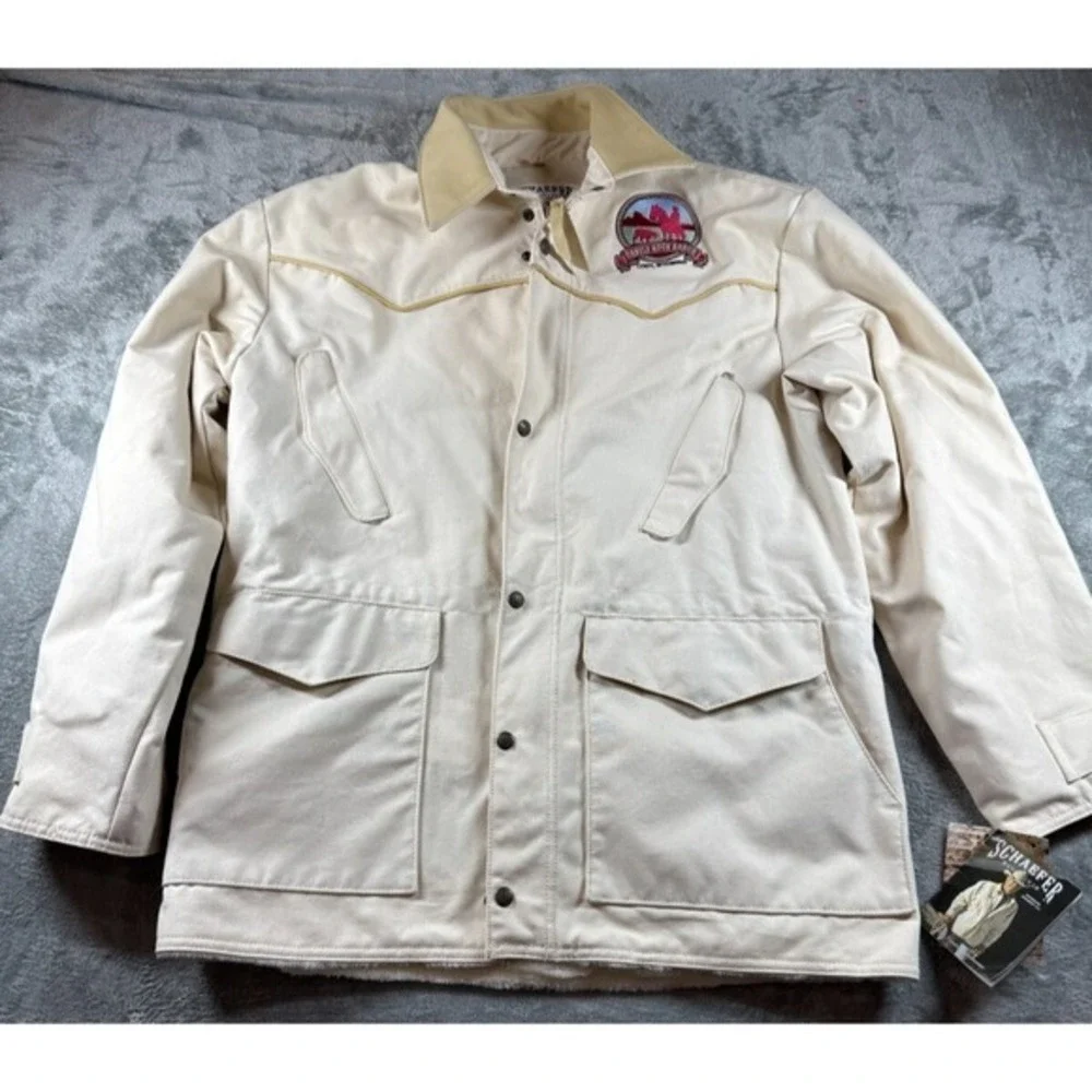 NWT Schaefer Outfitters Durango Drifter Chore Barn Coat Tan Size Medium